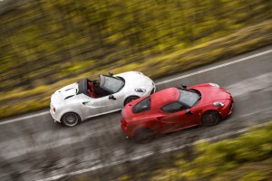 2015 Alfa Romeo 4C Spider and Alfa Romeo 4C Coupe