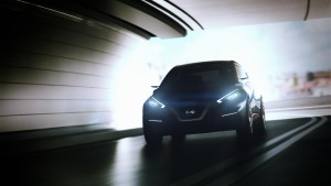 This is the picture that Nissan is released of their new Sway hatchback concept. Nissan is being much more forthcoming than Lexus is.