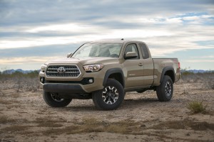 The 2016 Toyota Tacoma TRD is just one of the vehicle Toyota will bring to New York