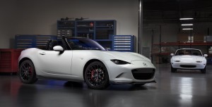 This is a photo from the MX-5 Accessories models from the Chicago Auto Show earlier this year.  This is probably the closest thing to what the Club Edition will look like.