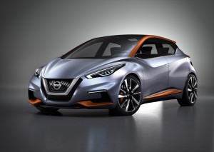 Sway Concept is Nissans's glimpse at how a future generation of compact Nissan models might look