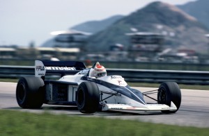 Nelson Piquet in the Brabham BMW BT 52 at the 1983 Brazil GP
