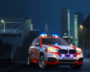 The BMW X5 xDrive30d in Emergency Doctor spec
