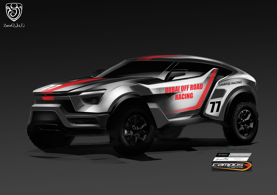 The Zarooq Sand Racer