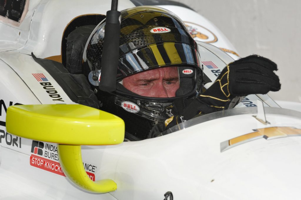 Buddy Lazier - photo by IMS/Eric McCombs